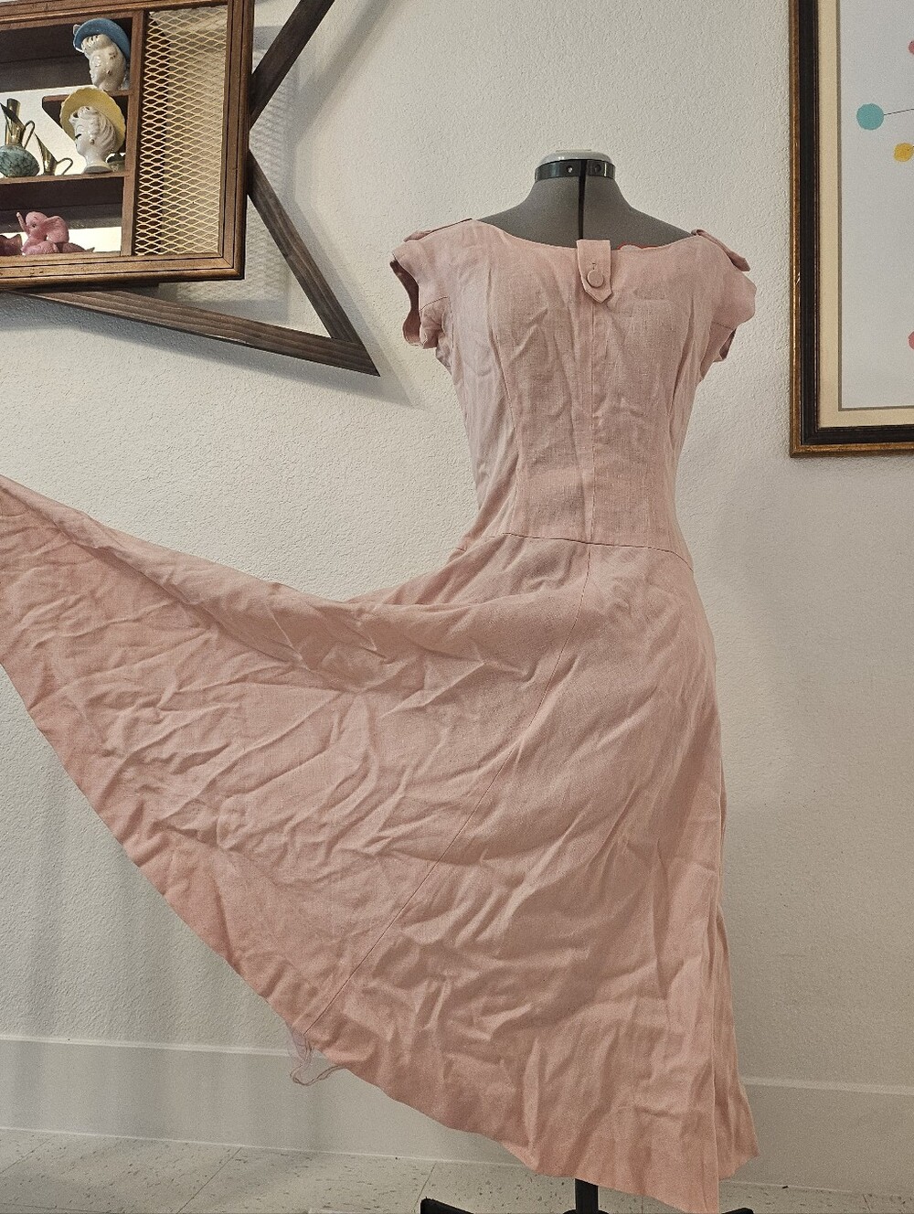 1960s Pink Dress